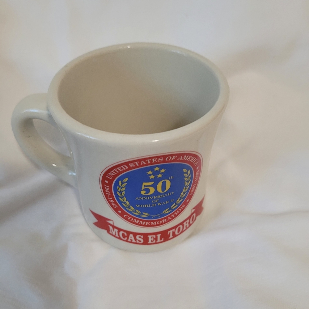 MCAS El Toro 50th Anniversary Victor style Diner Mug